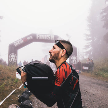 Spartan WRECKED obstacle with the Elite Force Gear Wrecker Training Sandbag