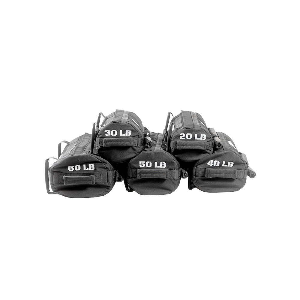 NON-ADJUSTABLE, 20Lb - 60Lb Individually Weighted Sandbags