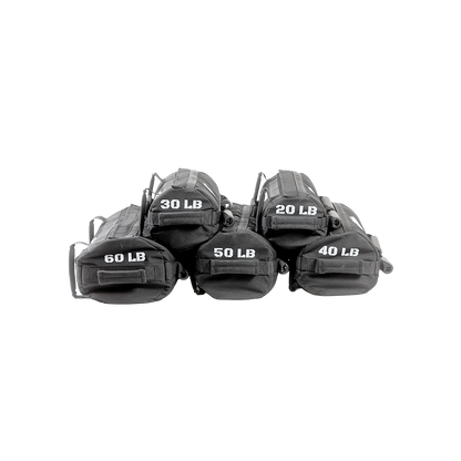 NON-ADJUSTABLE, 20Lb - 60Lb Individually Weighted Sandbags