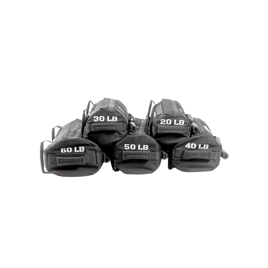 NON-ADJUSTABLE, 20Lb - 60Lb Individually Weighted Sandbags