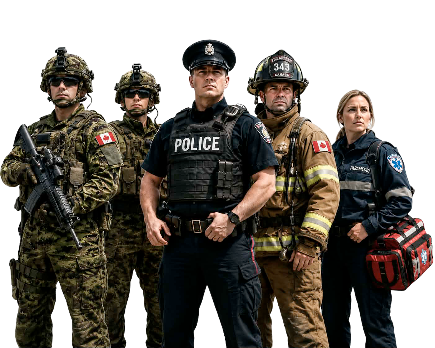 Training Sandbags for First Responders Canada