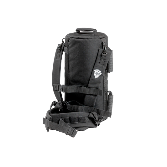 X-Trainer Combo Tactical Training Sandbag with Pre-Filled, Calibrated Weights and a Rucking Harness and Waist Belt with Lumbar Support