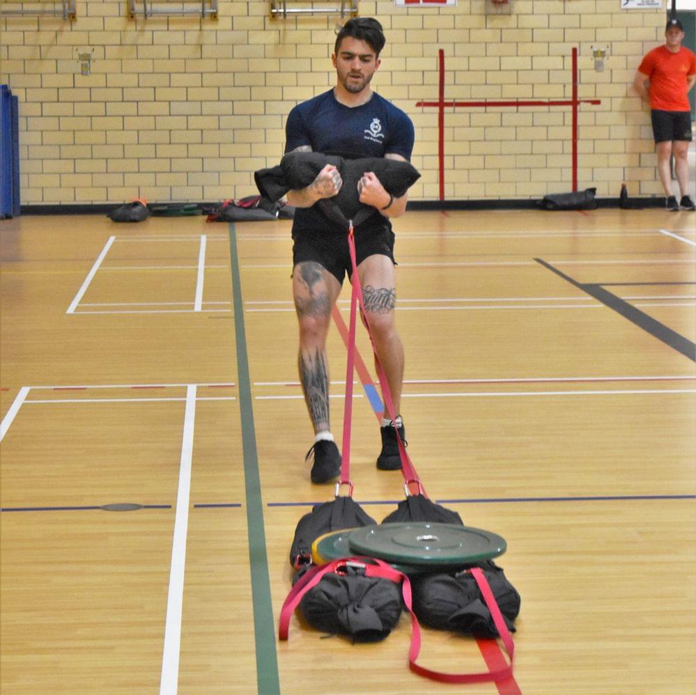 CAF FORCE Evaluation Fitness Training Sandbag - Sandbag Drag 2 - Elite Force Gear