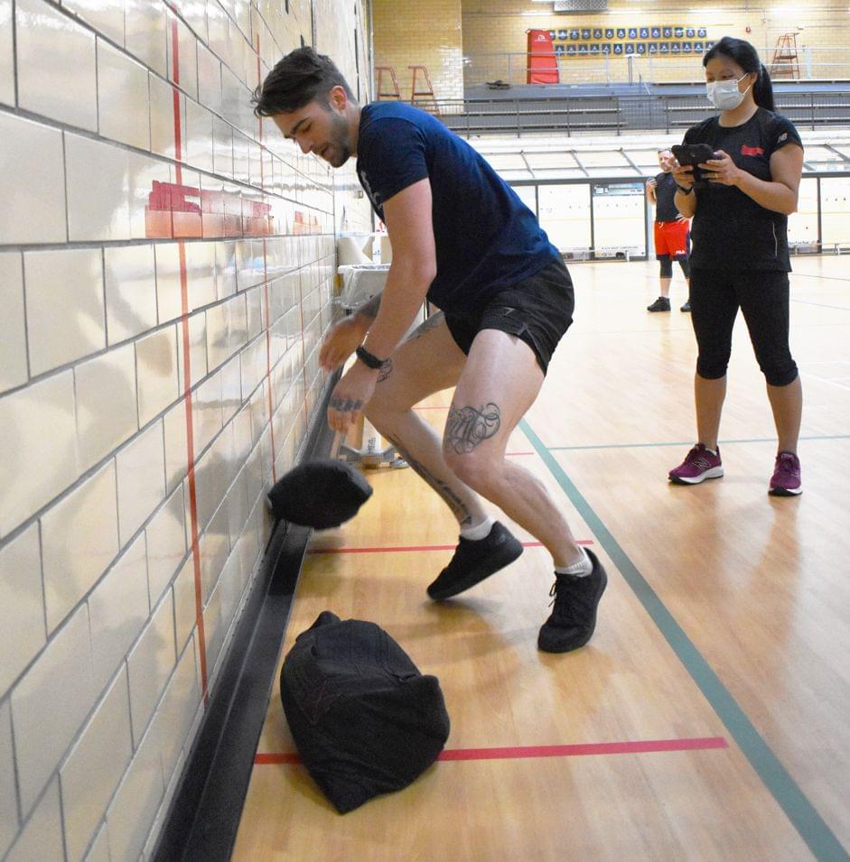 CAF FORCE Evaluation Fitness Training Sandbag - Sandbag Lift 2 - Elite Force Gear
